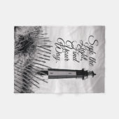 Zoek het licht fleece deken (Voorkant (Horizontaal))