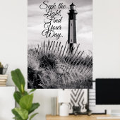 Zoek het licht poster (Thuiskantoor)