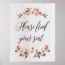 Zoek het poster voor het stoelteken