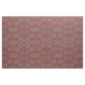 "Zoek het rabbit" rustige patroon, aardtoon Stof (Fat Quarter)