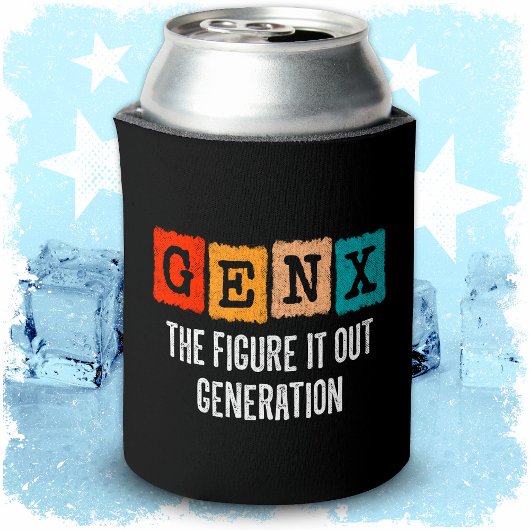 Zoek het uit Generation X Gen Xer Funny Gen X Blikjeskoeler