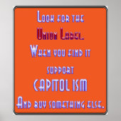 Zoek het Unielabel Poster (Voorkant)