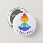 Zoek je Button (regenboog) (Voorkant /achterkant)