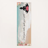 "Zoek je centrum, ontsteek je geest." YOGA LIEFHEB Yogamat (Voorkant)