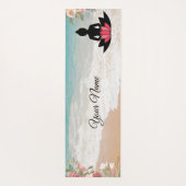 "Zoek je centrum, ontsteek je geest." YOGA LIEFHEB Yogamat (Achterkant)