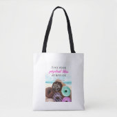 Zoek je eeuwige geluiden op Bayside Heat Canvas ta Tote Bag (Voorkant)