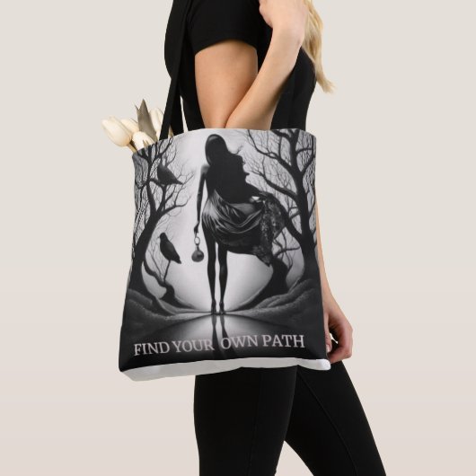 Zoek je eigen pad tote bag (Dichtbij)