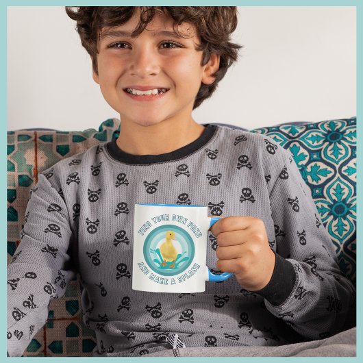 Zoek je eigen vijver en maak een spetterende Schat Mok