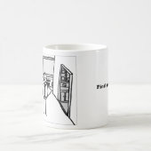 Zoek je gelukkige koffiemok (Center)