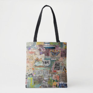 Zoek je gelukkige tote bag