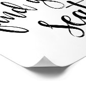 Zoek je startsein voor 8 x 10 bruiloft poster (Hoek)