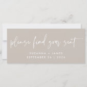 Zoek je stempel op het script voor bruiloft (Voorkant)