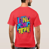 Zoek je sterke t-shirt (Achterkant)