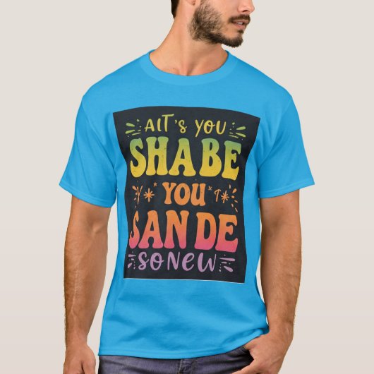 Zoek je sterke t-shirt (Voorkant)