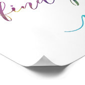 Zoek je stoel onder de sterren, het hemelsnaam poster (Hoek)