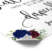 Zoek je stoel voor de bruiloft en marjodie poster (Hoek)