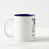 Zoek je verhaal tweekleurige koffiemok (Links)