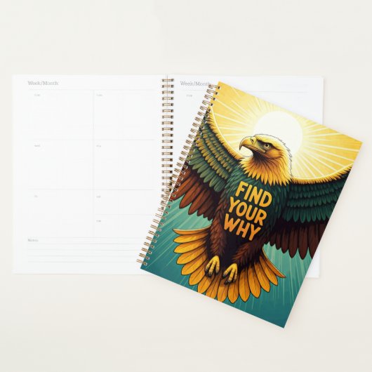 Zoek je waarom adelaar planner (Display)