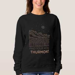 Zoek je weg naar de Thurmont Natuur Maryland Hi Trui