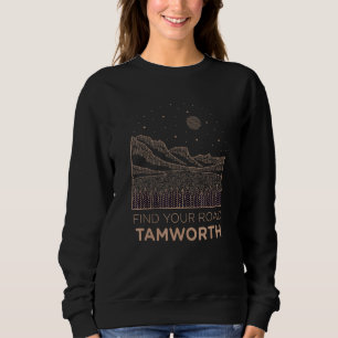 Zoek je weg naar Tamworth Natuur New Hampshi Trui