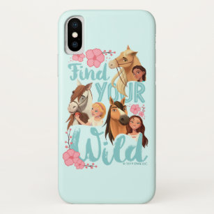 "Zoek je wilde vrienden" - Floral Case-Mate iPhone Case