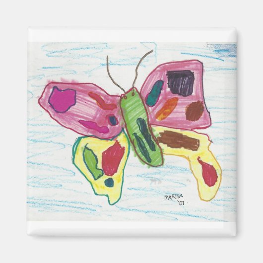 Zoek je Wings-magneet Magneet (Voorkant)