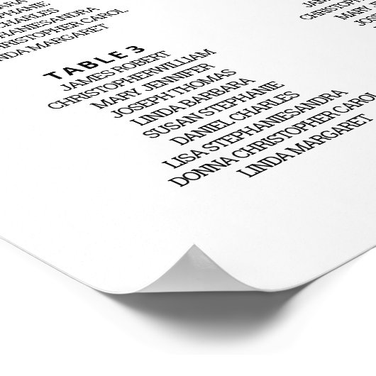 Zoek je Zetel - Weddenschap Poster (Hoek)