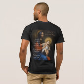 Zoek Jezus bij het leven T-shirt (Achterkant volledig)