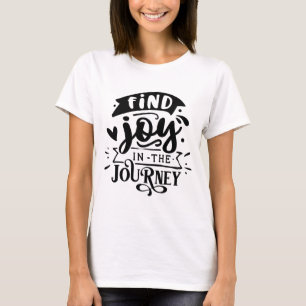 Zoek Joy in de reis T-shirt