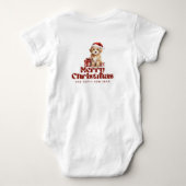 ZOEK KERSTHONDJE R&W KLEUR OP ROMPER (Achterkant)