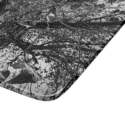 Zoek me in de bomen snijplank (Hoek)