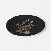 Zoek me in het bos papieren bordje (Gekanteld)