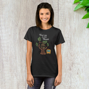 Zoek me in het bos t-shirt