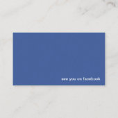 Zoek me op facebook CC0417 Visitekaartje (Achterkant)