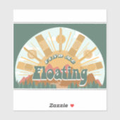 Zoek me zwevende Sticker (Vel)