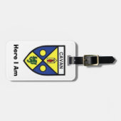 Zoek mijn bagage-gepersonaliseerde Cavan County ID Bagagelabel (Voorkant horizontaal)