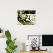 Zoek mijn soep (verhitte bank) 16 x 20 Poster (Thuiskantoor)