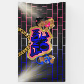 Zoek 'N Out Banner! Gender onthullen! Spandoek (Verticaal)