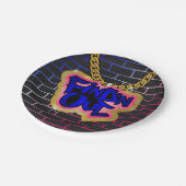 Zoek 'n Out Bord! Hip Hop! Papieren Bordje (Gekanteld)