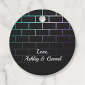 Zoek 'n out Geslacht onthullen! Bedankjes Labels (Achterkant)