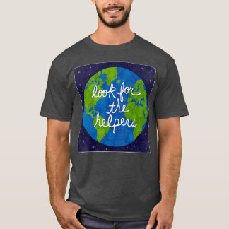 Zoek naar de helpers t-shirt