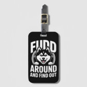 Zoek rond en ontdek het bagagelabel (Voorkant (verticaal))