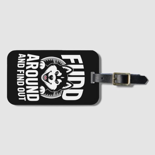 Zoek rond en ontdek het bagagelabel (Voorkant (horizontaal))