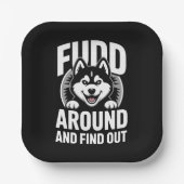 Zoek rond en ontdek het papieren bordje (Voorkant)