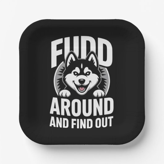 Zoek rond en ontdek het papieren bordje (Voorkant)