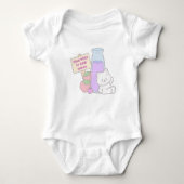 Zoek rust in God met Cute Beer Design Romper (Voorkant)