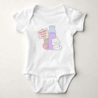 Zoek rust in God met Cute Beer Design Romper