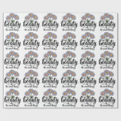 Zoek schoonheid in kleine dingen cadeaupapier (Vlak)