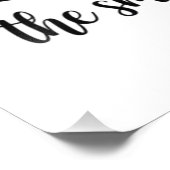 Zoek schoonheid in kleine dingen foto afdruk (Hoek)