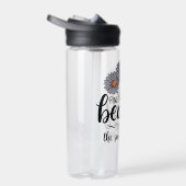 Zoek schoonheid in kleine dingen waterfles (Rechts)